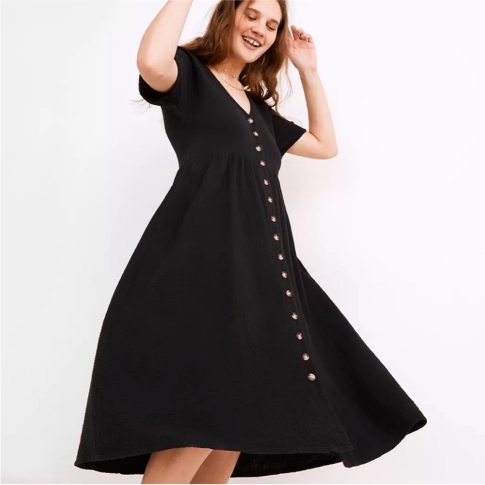 Madewell Black Dress